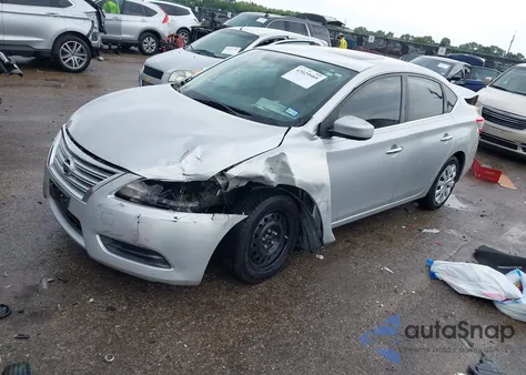 2013 Nissan Sentra Sv из США, поврежденный, VIN 3N1AB7AP2DL690056
